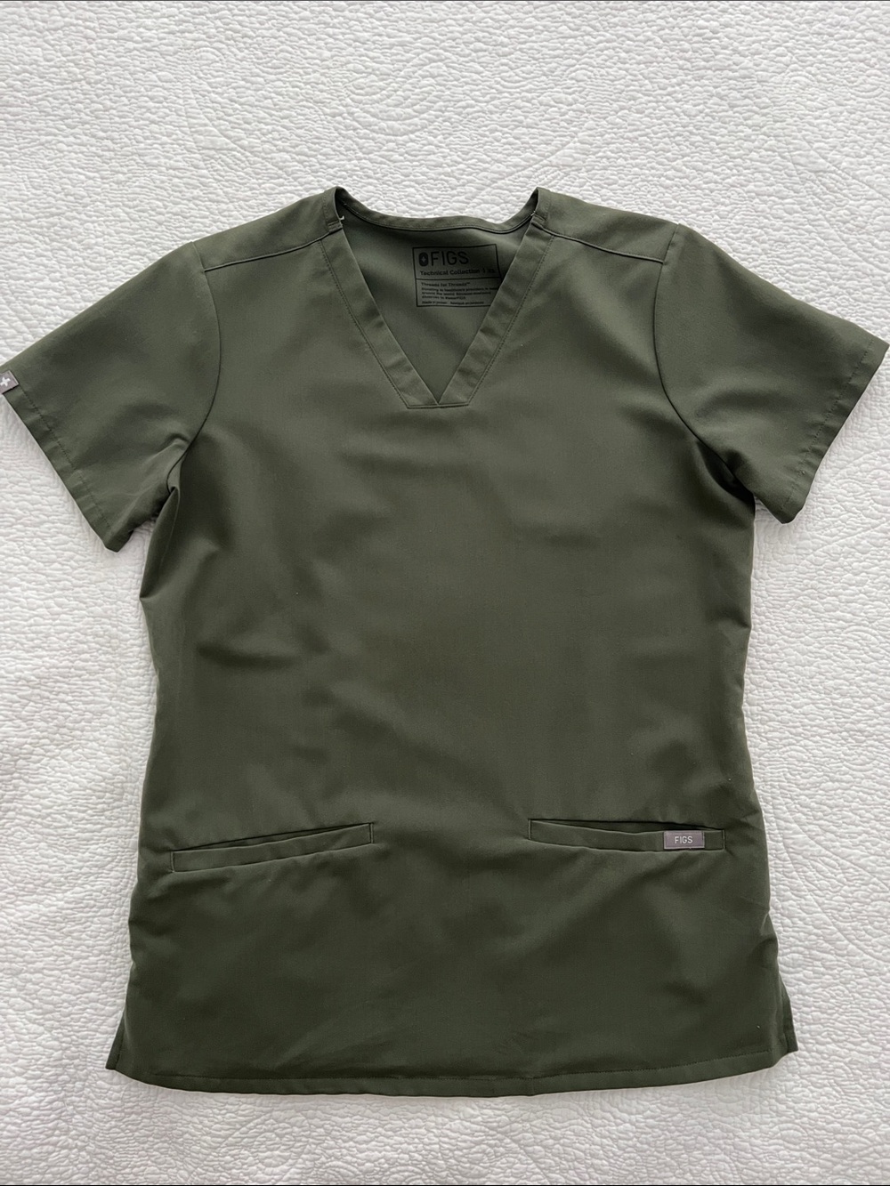Figs Casma Scrub Top